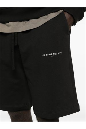 Pantaloncini in cotone nero IH NOM UH NIT | NUS26306009